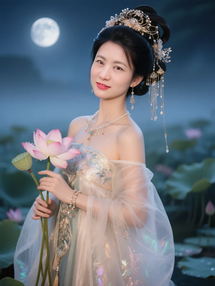 Warm lighting AI portrait with lantern and tea, showing realistic details.