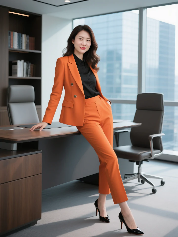 Aifaceu side-profile business shot, window light capturing 99% facial feature accuracy.